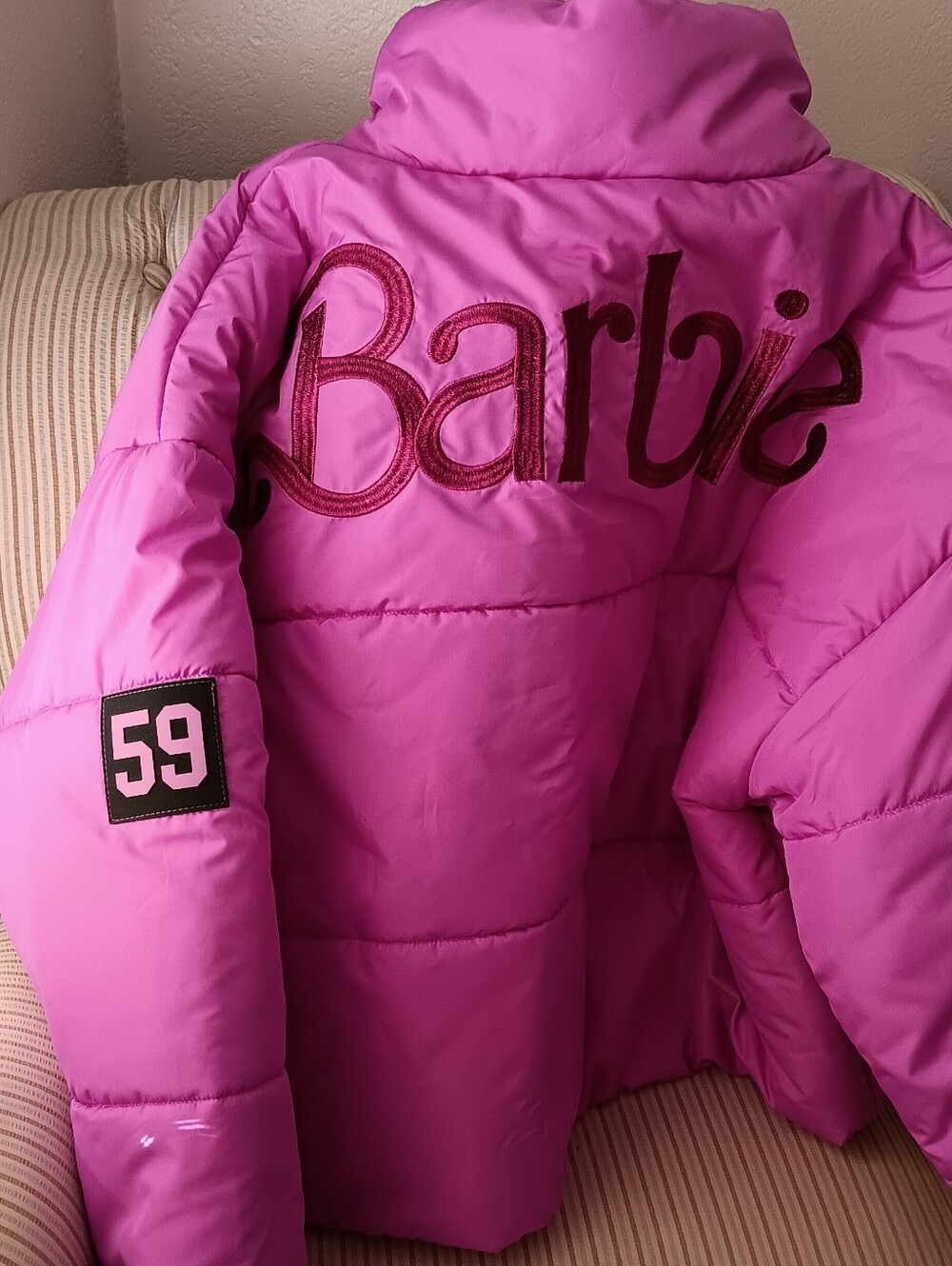 Pink Puffer Jacket - Picture 13 of 13